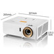 奥图码（Optoma）JEV9896投影仪激光4K智能无线投影机动态插帧MEMC