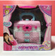 Xiaoling toys Jieyani makeup box girl makeup suitcase eye shadow box set children's manicure toy gift box 68652 French literary makeup bag