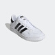 Clover (Adidas)TEAM COURT Low top Black and white Sports shoes Casual shoes Board shoes Men's shoes Women's shoes EG9734 42