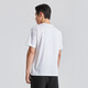 Lilang Liquid Ammoniak T-Shirt Herren kurzärmelige Feste Farbe Kaltes T-Shirt Sommer Neues Baumwollpaar T-Shirt-Basishemd kostenlos halbärmelig weiß (G5XTX8723y) L 170/88a