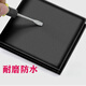 Qianfu Herren Brieftasche Trendy Wallet Herren echte Leder Textur Kurzstil Jungen und Studenten Koreanisch neue Brieftasche Herren Brieftasche Trendy Style 3 Black 4 Card