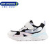 Dr. Jiang Shoes Shoes Spiers para Autumn Boys and Girls Bloqueo de color Retro Retro Resistant Shoes B14243w024 Negro/metro/morado 29