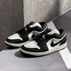 Nike (NIKE) official men's and women's shoes winter new air jordan 1 low-cut sneakers casual basketball shoes FB9893-101 black and white panda 36.5
