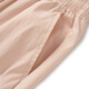 Hongxingerke (ERKE) children's clothing boys and girls' sports pants for children's summer cool woven trousers light apricot peach 150
