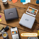 INSTAX Fuji instax Link WIDE Polaroid mobile phone photo printer smoke gray student home wide double pack photo paper set