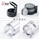
HEENOOR PC plastic cup thickened high temperature resistance tea water separation cup men's outdoor sports water cup with filter - light gray - XN9076 [glass cup] 695ml