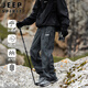 
JEEP SPIRIT Jeep Pants Men's Spring and Summer Working Leisure Pants Men's Loose Straight Charge Sports Trendy Hiking Pants