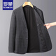 
ROMON Middle-aged Daddy Suit Jacket Spring and Autumn 2025 New Business Official Casual Suit Men's Single Top Jacket E693 Blue M 170 [Suitable for 95-120Jin [Jin equals 0.5 kg]]