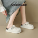 
Aogu Shiden thick-soled hole shoes for women 2025 spring and summer new style for women wearing soft sole comfortable beach slippers simple tow LDN6210 simple white 39-40