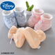 Disney baby shoes thickened warm soft sole in autumn and winter 0-3-6-December baby shoes socks cotton shoes toddler shoes 1 year old pink bohemian 1 piece average size L sole length 13cm suitable for babies 6-18 months