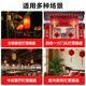 公牛明装挂灯笼插座阳台专用面板86型带挂钩吊顶式电源五孔内嵌 【暗装亮面白】五孔灯笼插座金环