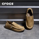 卡骆驰（crocs）户外休闲鞋一脚蹬圣克鲁兹帆布鞋单鞋男鞋|10128 Crocs圣克鲁兹帆 卡其_卡其色 -261 41_42 M8(260mm)