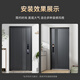 
2025 new model Ometu Oumitu Class A Anti-theft 5D Face Lock Zinc Alloy Fully Automatic Cat Eye Fingerprint Password Lock Security Entry Door Entry Door Security Door Palm Vein 5D Face Lock 2050*1050
