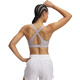 安德玛（UNDERARMOUR）女子UA Crossback运动内衣—中强度1361034 黎明灰粉009 M