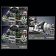 
Yuxing Mowang Creative Supercar Aero Engine Electric Machinery Assembly Model Building Blocks 12-year-old boy's birthday gift toys PAG Supercar V12 engine [761PCS]