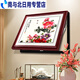 Junmohua Bloomsy New Chinese-style meter box distribution box decoration painting living room dining room hanging painting power switch box blocking the wall 15849 Flowing water makes money 10