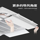Central air conditioning windshield, ceiling air conditioner air outlet shielding wind deflector, 3 hp and 5 hp ceiling machine anti-direct blow ceiling machine 53*24CM single piece direction adjustable