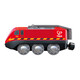 Hape Locomotive Toy Children's Track Tren 1-3-6 años Hombres y mujeres Regalo para bebés E3874 Tren de almacenamiento de energía electromagnética