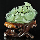 
Fes Platinum Jade Ruyi Ornament Opening Gift Living Room Office Xiuyu Natural Jade Jade Jade Jade Jade Jade Jade Jade Jade Jade Jade Carvings Send Friends Housewarming F687 Happy Events