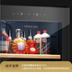 Vinocave wine cabinet constant temperature moisturizing wine cabinet home living room refrigerator compressor ice bar air-cooled frost-free refrigerated office embedded multi-function display cabinet ultra-thin air-cooled frost-free-multi-function dual temperature model 243L