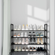Xinwujia Dormitory Shoe Rack Student Under Desk Shoe Storage Rack Home Door Multi-layer Simple Shoe Rack Rental Room Shoe Cabinet 3-Layer Upgraded Bold Style Medium Size