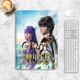 存姿神印王座动漫周边适用苹果10代10.9Air5龙皓晨圣采儿保护套mimi N12357神印王座三折款单保护套 iPadAir1(9.7英寸)