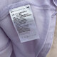 Adidas chaqueta femenina ropa deportiva de verano para collar tope casual de collar de cuello top ji9767 claro púrpura l l