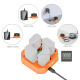 斯莫格（SmallRig）蓝闪电USB-C直充NP-FZ100/LP-E6NH/NP-W235适用于A7M4 A7C2 A7R5 ZV-E1 XT50 ZFC等相机电池配件 适用索尼】NP-FZ100
