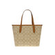 CoaCH (COACH) CITY 23 Classic Letter Printed Tote Bag Women's One-Shoulder Handbag Valentine's Day Gift Light Khaki Color Block CN733IMNLJ