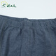 Ligongmin underwear men's suit round neck close-fitting base clothes leggings thermal clothes thermal pants slim base underwear new style black gray 2XL