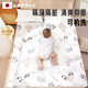 Xulin Japaner Baby Urinabscheider kann 5A antibakteriell reines Baumwoll-Atmungs-Urin-Pad-Windeln Matratze Tante Pflegepolster Luftpanda [5A hautfreundlich und antibakteriell, bequem und atmungsaktiv] Klasse A [100x80 cm]