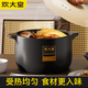Cuidahuang Nordic style casserole stew pot household high temperature resistant soup pot gas direct burning soup pot stew soup health pot big belly pot dry cooking without cracking suitable for 3-6 people 5L