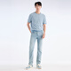 Jiumuwang Herrenhosen Jeans [Antibakterielle, kühle, Luftjeans] Herren 2025 Frühling und Sommer Neue komfortable Freizeithosen Schlanke Ausgabe + Sky Blue + Tj1ex20112 33 Größe 175/84a (2,55) Lineal 85cm