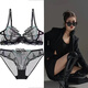 Victoria Palace sexy underwear bra bright red festive animal year underwear women's embroidered lace push-up thin cotton bra set pink ultra-thin 80C default L size underwear