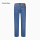 
Calvin KleinJeans [Replica 90 Series] 25 Spring and Summer Men and Women Same Model ck Retro Straight Jeans 4RB701G U1W-Denim Light Blue 34