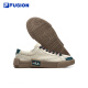 FILA FUSION斐乐潮牌帆布鞋2025年男鞋POP时尚休闲鞋低帮板鞋