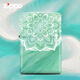 ZIPPO lighter genuine color printing mandala full of stars Gift zlppo windproof lighter men Dark night aurora flower (stand-alone) -DY9902CY
