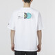 T-shirt Adidas Neo à manches courtes pour hommes de la mode de sport pour hommes de la mode à manche à manches à manches HC9717 / White