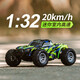 RC Mini High Speed Drift Racing Children's Small Remote Control Car High and Low Speed Charging Off-Road Vehicle Climbing Boy Toy Light Dark Green S802 Three Batteries
