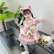 G.DUCKKIDS little yellow duck children's clothing Lingnabel princess dress summer girls' dress fashionable Lolita baby birthday skirt 6621 spring and autumn style 100 sizes 2~3 years old [90-100cm]