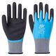 Gloves L878 full rubber labor protection wear-resistant thickened waterproof and anti-slip rubber work site work protective gloves Chuangxin L878 yellow full rubber 6 pairs equal size
