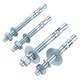 JINGGONG galvanized car repair gecko expansion screw elevator special expansion bolt pull-out bolt m6m8m10m12m16mm M6*60 (10 sets) galvanized
