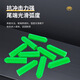 Mashifu plastic expansion tube green rubber plug aircraft type rubber particle wall plug anchor bolt screw tube expansion plug M6 (200 pieces) plastic expansion tube