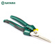 SATA Hardware Tools Electrician's Scissors SATA Two-color handle multi-functional 8-inch wire trough scissors for cutting wires 93106 (double