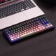 Día de San Valentín Regalo Spirit Belly Spirit Mk870 BLACKBERRY GRABAVIBLE Mecánico Teclado mecánico Bluetooth Bluetooth Personalización Obstrucionada Purple Qi Grabado lateral del este es Ktt Wine Red Roller Mahjong Sound