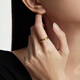 
Chow Tai Fook, a gold ring with a squid back (working fee of 180) No. 16, about 2.8g EOF1424