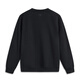 Li Ning plush sweatshirt Xiao Zhan same style for men and women's new winter round neck thickened warm pullover AWDU679 -3 black XL