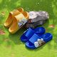 
Pig dad children's slippers boy summer home indoor bathing non-slip medium and large children baby Ultraman sandals blue 20