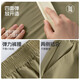 
Pig Banner Children's Summer Pants 2025 New Style Boys Ice Silk Quick-Drying Sport Pants Girls Thin Working Pants Summer Pants [Up Pants A] Khaki/Solid Color 160