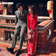 Lilang sheep wool suit suit men's double breasted men's suit groom wedding dress same style in shopping mall 25 spring coffee color (25CXF091SA) 165A (bottoms 165/74A)